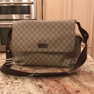100% Authentic gently used Gucci diaper bag